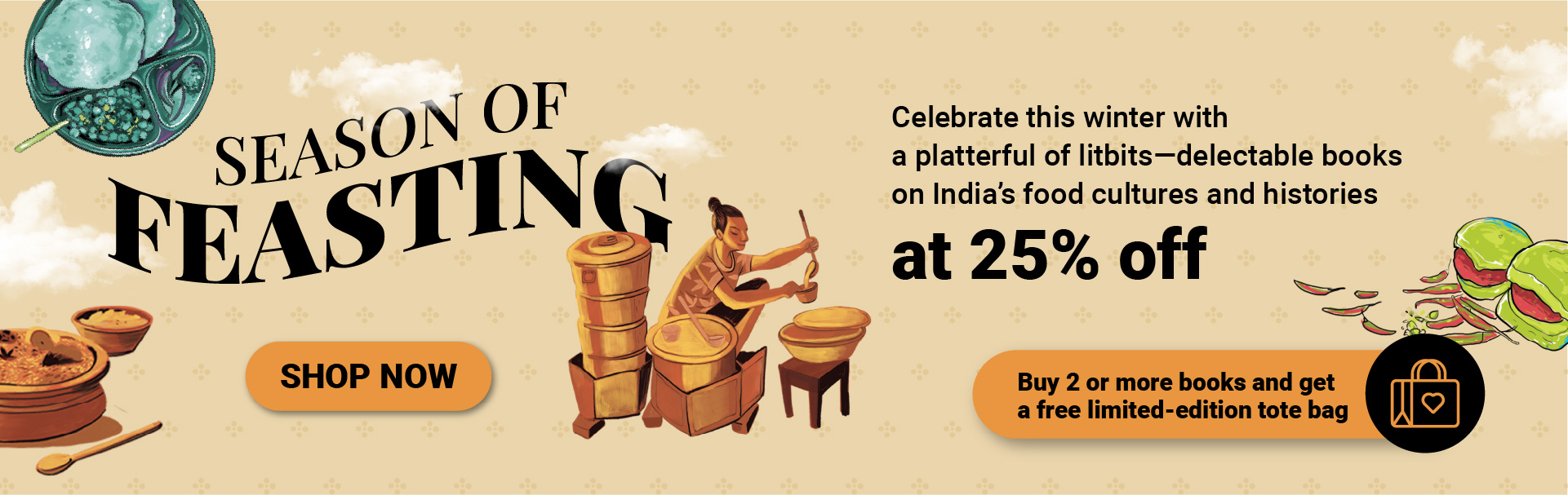 Speaking Tiger Season of Feasts Sale