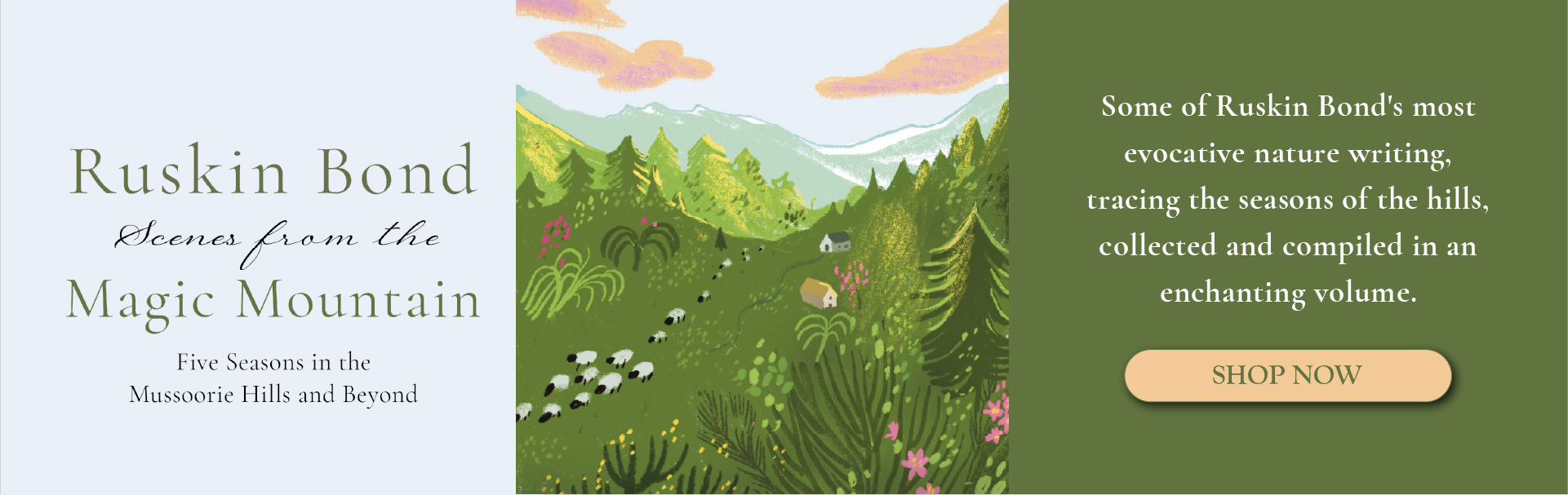 Ruskin Bond Scenes from the Magic Mountain Book Speaking Tiger