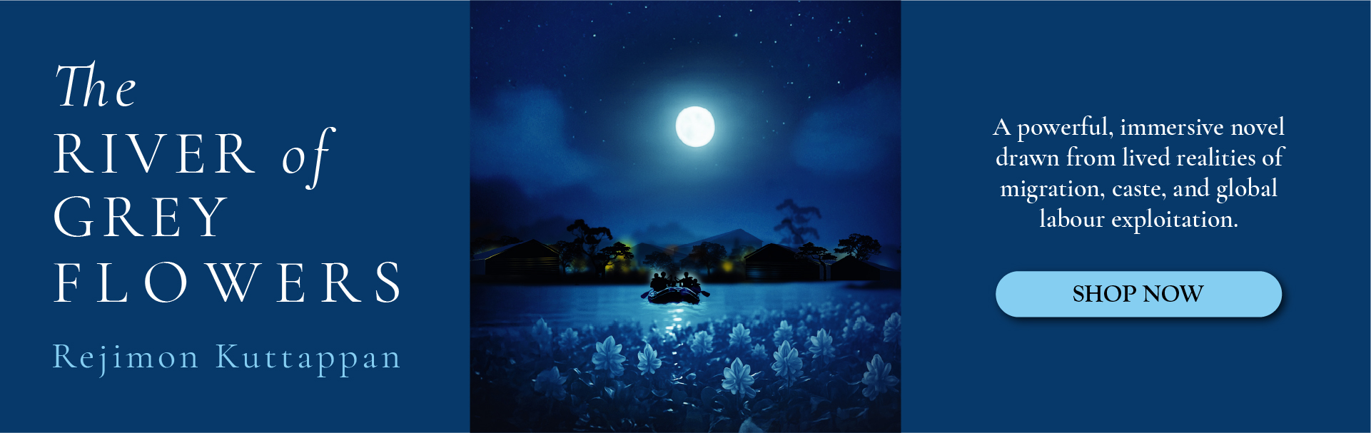 River of Grey Flowers Book Speaking Tiger